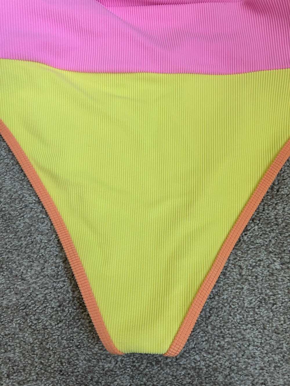 Beach Riot Pink Ribbed Bikini Set - Picture 5 of 5